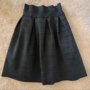 Scalloped full skirt